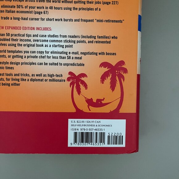 Book - Tim Ferriss - The 4-Hour Workweek - Expanded and Updated - Picture 4 of 4